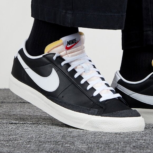 Nike Blazer Low 77 VNTG Black/Sail/White LTR DA6364-001 Retro Classic Trainer - Picture 9 of 10